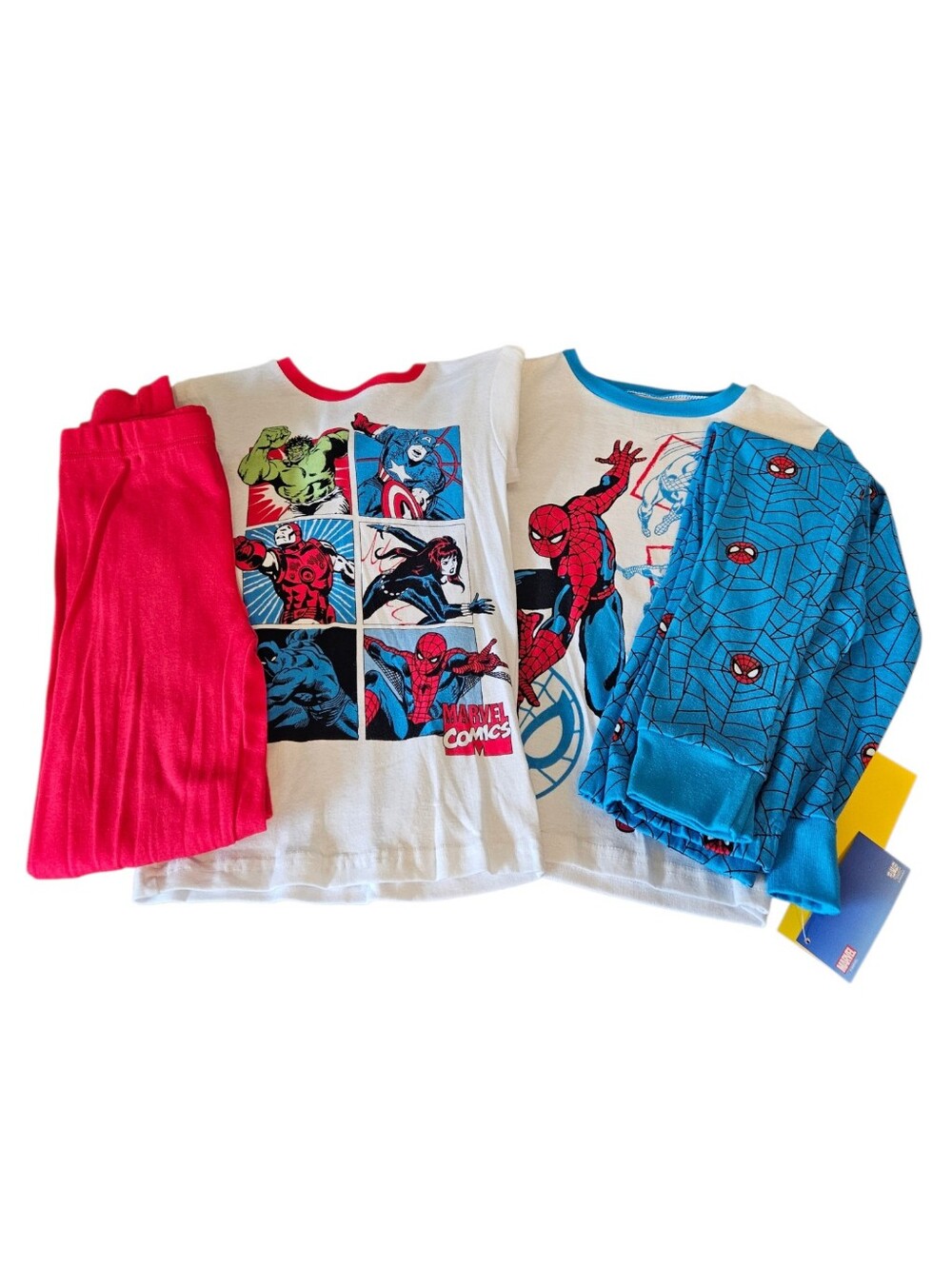 Marvel Comics 4 piece pajamas